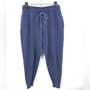 Mizzen + Main Mens Performance Joggers Size M Blue Drawstring Waist Sweatpants
